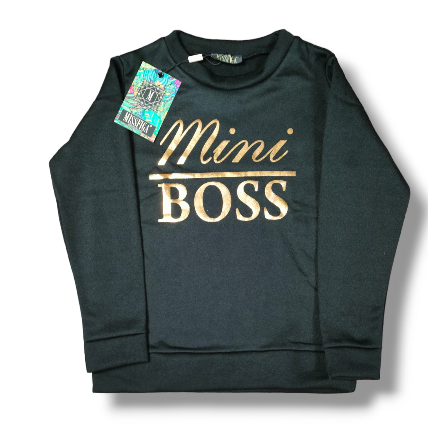 Bluză fetițe Mini Boss
